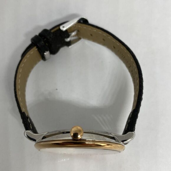 Fossil ES3842 Women's Black Leather Analog Dial Quartz Wrist Watch CM722 - Picture 8 of 12